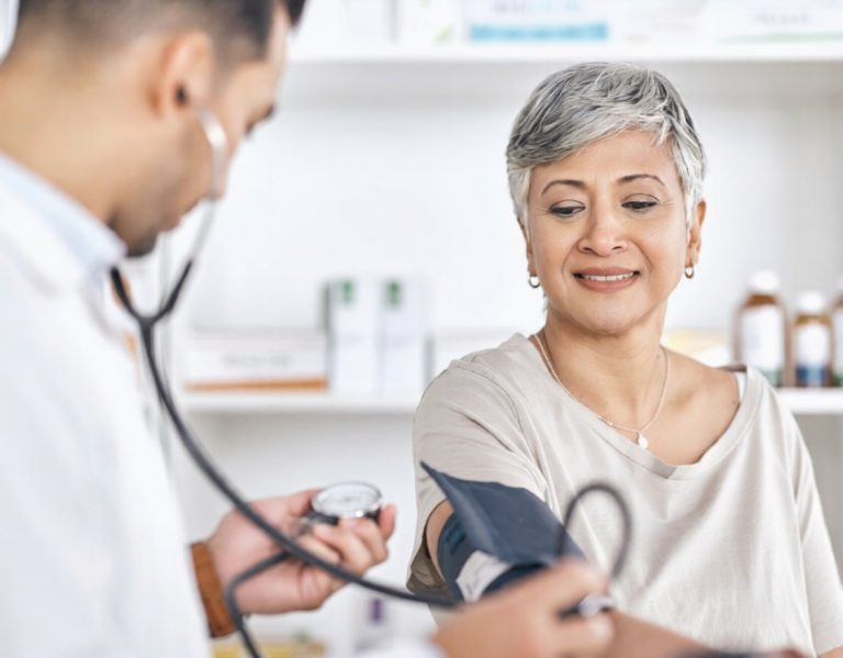 Blood pressure check
