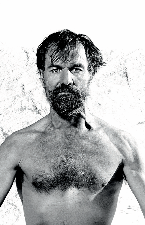 A young portrait of Wim Hof
